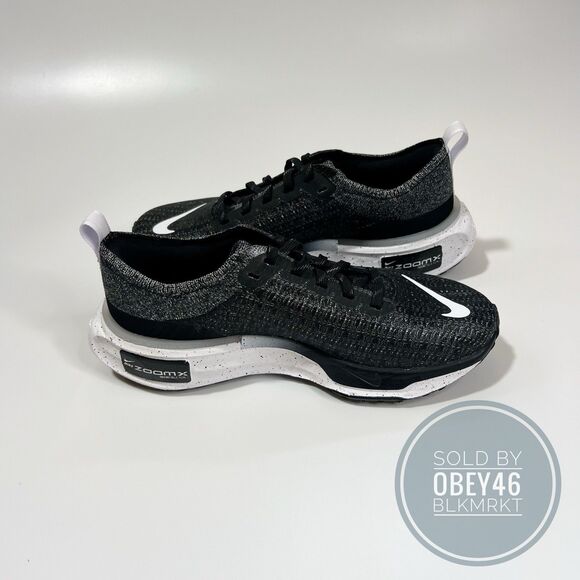 Nike ZoomX Invincible Run Flyknit 3 'Oreo' DR2615-002 Size 6M 7.5W - Picture 5 of 7